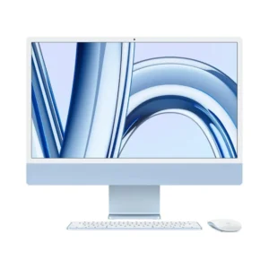 Apple iMac - 24" / M3 / 8-Core CPU / 10-Core GPU / 16-Core Neural Engine / 8GB RAM / 256GB SSD / Arb/Eng / Blue / 1YW