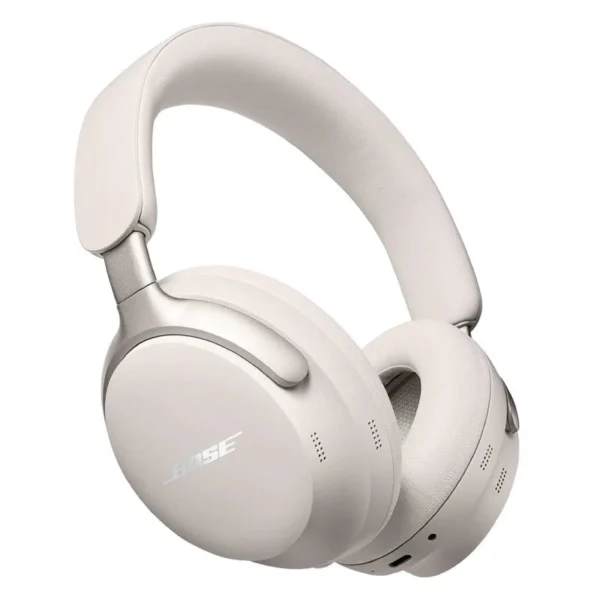 Bose Quietcomfort Ultra Wireless Noise Cancelling Over Ear Headphones - 3.5 mm / Bluetooth / USB / Type-C - White