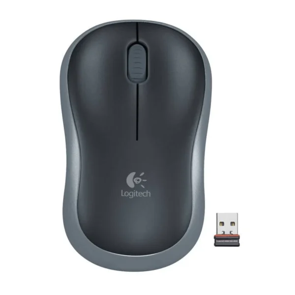 Logitech M185 - 2.40GHz / Up to 10m / Wi-Fi / Black - Mouse