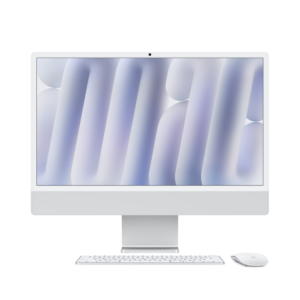 Apple iMac 24" M4 With Standard Glass 10-Core CPU 10-Core GPU 16GB RAM 256GB SSD (English Keyboard) - Silver