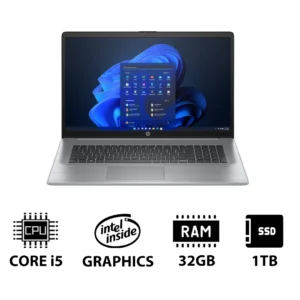 HP 470 G10 - 17.3" FHD / i5 / 32GB / 1TB (NVMe M.2 SSD) / Win 11 Pro / 1YW - Laptop