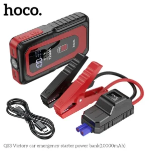 Hoco Victory Car Emergency Starter 10000mAh Power Bank QS3