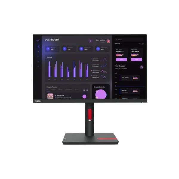 Lenovo ThinkVision T24i-30 - 23.8 FHD / 6ms / D-Sub / HDMI / DisplayPort / USB - Monitor