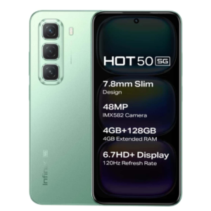 Infinix Hot 50 5G (8GB RAM + 256GB Memory) - Sage Green