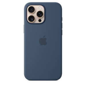 Apple Iphone 16 Pro Silicone Case - Denim