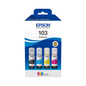 Epson 103 EcoTank 4-colour Ink Bottles - Multipack