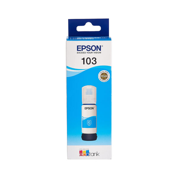 Epson 103 EcoTank Ink Bottle - Cyan