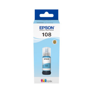 Epson 108 EcoTank ink bottle (70 ml) - Light Cyan