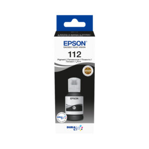 Epson 112 EcoTank Pigment Ink Bottle - Black