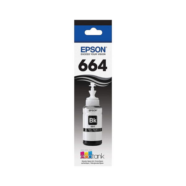 Epson 664 EcoTank Ink Bottle - Black