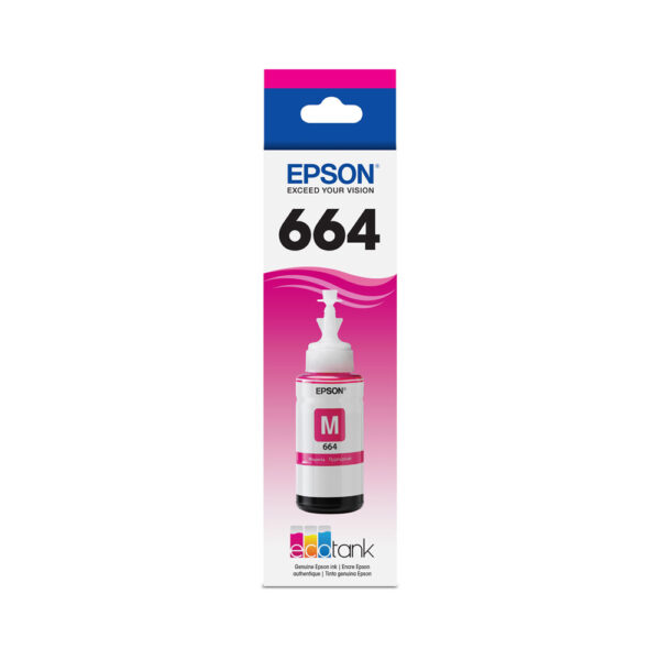 Epson 664 EcoTank Ink Bottle - Magenta