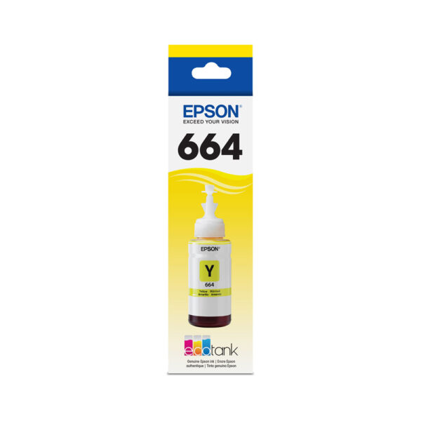 Epson 664 EcoTank Ink Bottle - Yellow