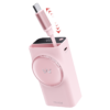 iWALK LinkPod Reel | Built-in 2.3ft Retractable Cable Portable Charger - Pink