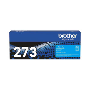 Brother Genuine TN273C Standard Yield Cyan Ink Printer Toner Cartridge, Prints up to 1,300 pages