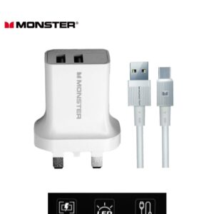 Monster Travel Fast Charger USB to Type-C Cable
