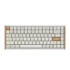 Keychron K2 HE 75% Wireless RGB Mechanical Gaming Keyboard (Magnetic Switch) (Arabic layout) - White (Special Edition)