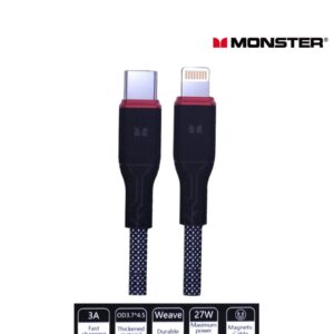 Monster Lightning to Type-C Cable 27W