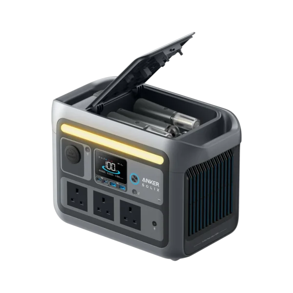 Anker SOLIX C800 Plus Portable Power Station (1200W / 768Wh) With Camping Lights