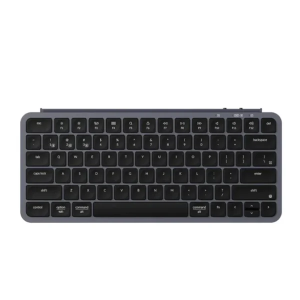 Keychron B1 Pro Ultra-Slim Wireless 75% ZMK Custom Keyboard for Windows & Mac, Arabic / English - Space Grey