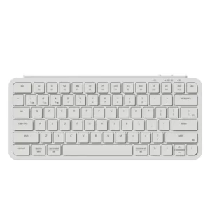 Keychron B1 Pro Ultra-Slim Wireless 75% ZMK Custom Keyboard for Windows & Mac, Arabic / English - White
