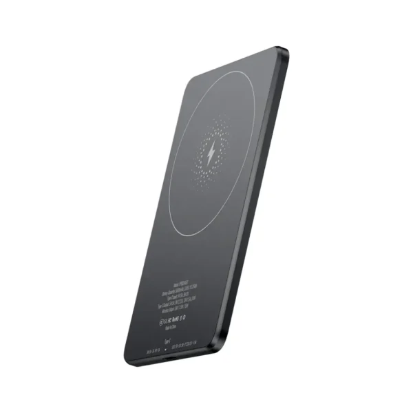 Powerology Ultra-Thin 5000mAh MagSafe Power Bank - Grey