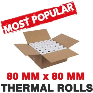 Thermal Roll 80 X 80 Mm - 50Pcs/Box