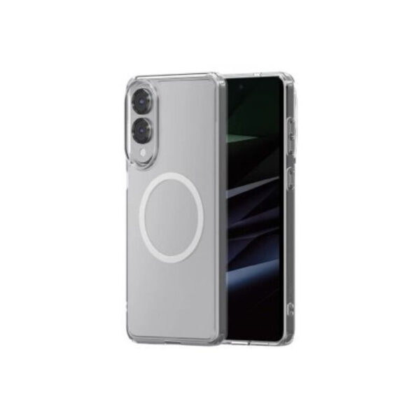 Uniq Hybrid Galaxy S25 Edge Magclick Charging Lifepro Xtreme - Crystal (Clear)