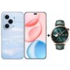 Honor 400 Pro (12GB / 512GB) 5G Phone - Blue (Honor Watch 4 Pro)
