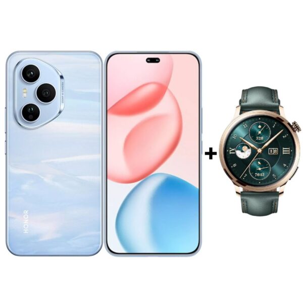 Honor 400 Pro (12GB / 512GB) 5G Phone - Blue (Honor Watch 4 Pro)