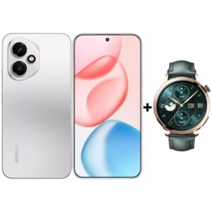 Honor 400 (12GB / 512GB) 5G Phone - Silver (Honor Watch 4 Pro)