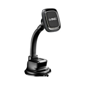 Magnetic Dashboard & Windsheild Magnetic Hose Car Mount Phone Holder - Black
