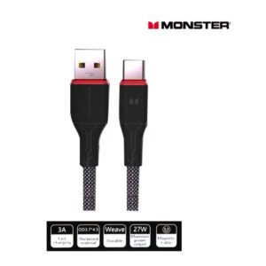 Monster USB to Type-C Cable 27W