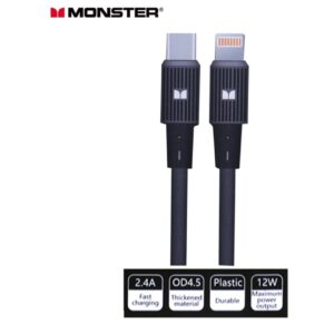 Monster Lightning to Type-C Cable 12W