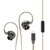 XPower Type-C Wired Earphone - Black