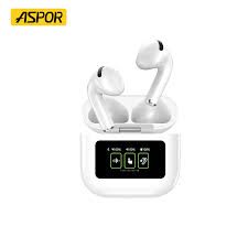 Aspor A630 Tws Earphone Bluetooth Semi-in-Ear Earbuds Noise Canceling Wireless Earphone Earbuds Headphone Bluetooth Earphone