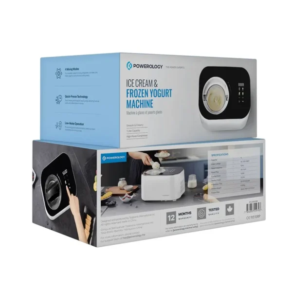 Powerology P1LICECRM Ice Cream and Frozen Yogurt Machine - Image 9