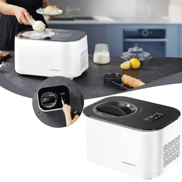 Powerology P1LICECRM Ice Cream and Frozen Yogurt Machine - Image 2