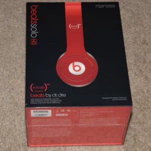 Beats Solo HD Red Special Edition On-Earphones Headphones Headband First Edition