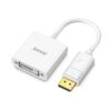 Jasoz G112 Display Port To DVI Converter - White