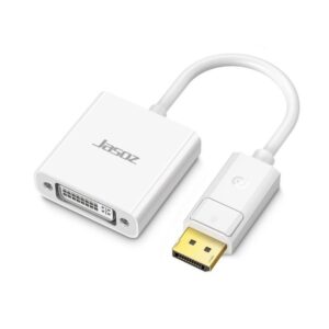 Jasoz G112 Display Port To DVI Converter - White