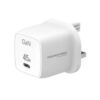 Pawa Pocketmini GaN 45W Travel Charger Type C Port - White
