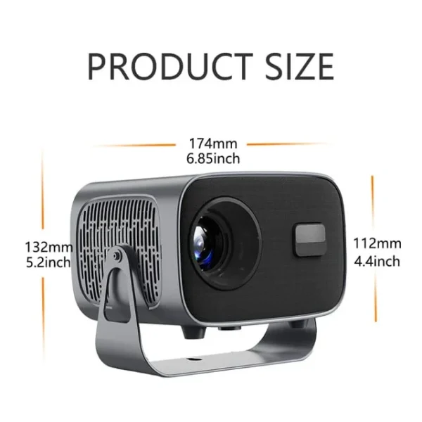 Wifi Portable Mini Projector A10 Plus - Image 2