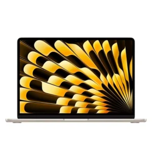 Apple MacBook Air - 13.6" / M4 / 10-Core CPU / 10-Core GPU / 16-Core Neural Engine / 16GB RAM / 512GB SSD / Arabic/English / Starlight / 1YW