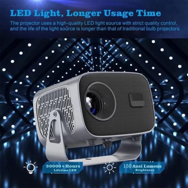 Wifi Portable Mini Projector A10 Plus - Image 5