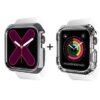 Itskins Spectrum Apple Watch 44 / 45mm Metal Antimicrobial 2m Anti Shock Protection Case - 2 Pcs