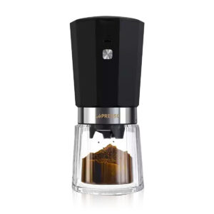 LEPRESSO CORDLESS ELECTRIC CONICAL BURR GRINDER HIGH-PRECISION