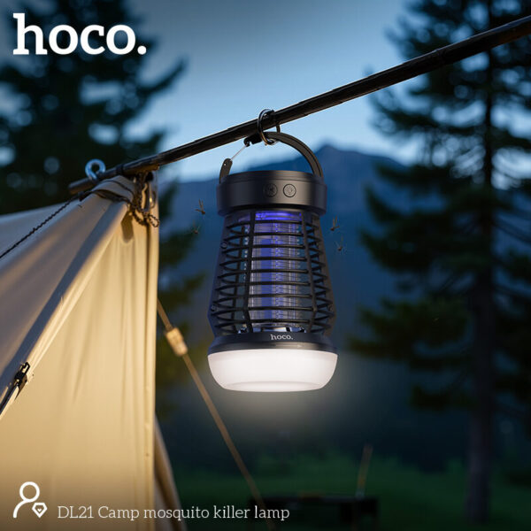 Hoco DL21 Rechargeble Mosquito Killer Lamp - Image 6