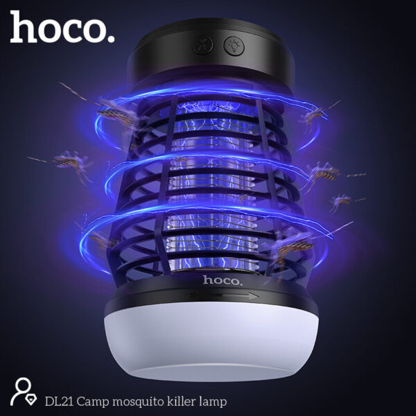 Hoco DL21 Rechargeble Mosquito Killer Lamp - Image 7