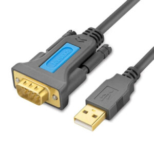Jasoz USB to Serial 9 Pin Cable - 1.8m / Grey