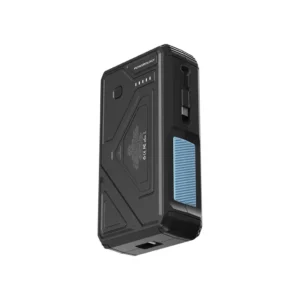Powerology 27000mAh Solar Wireless Charging Power Bank PP077 Pd 20W - Black